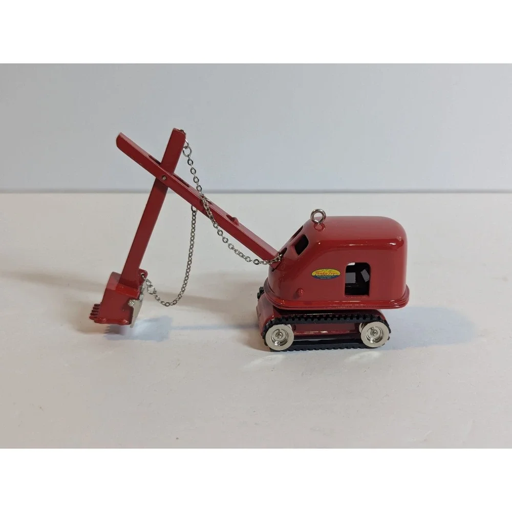 2001 Hallmark - TONKA - 1955 STEAM SHOVEL ornament - DIE-CAST